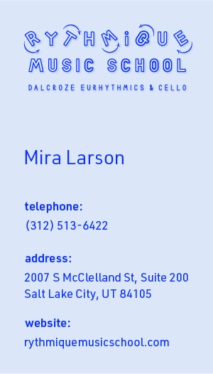 Back of Business Card